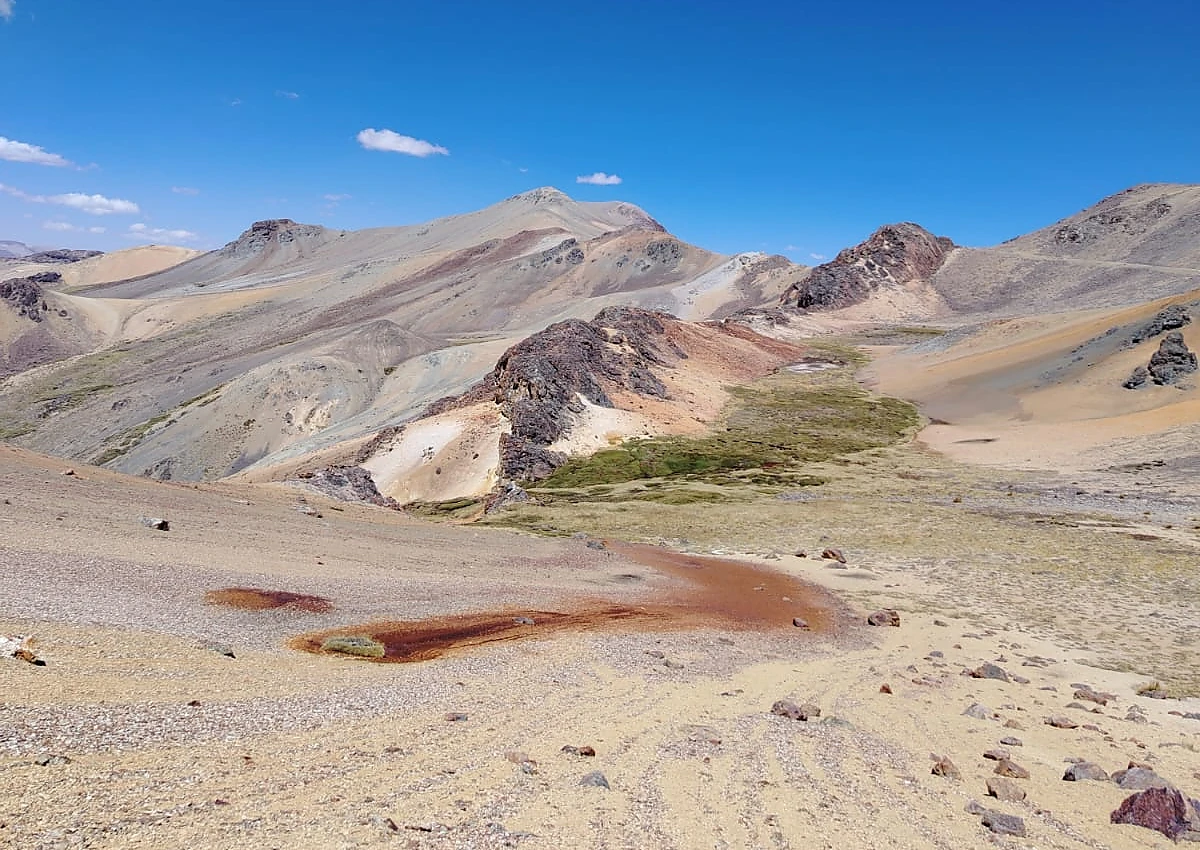 Territorio andino visitado durante una reciente visita a proyectos mineros